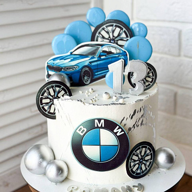 Торт "BMW" купить - кемерово.сладкоежкин.рф