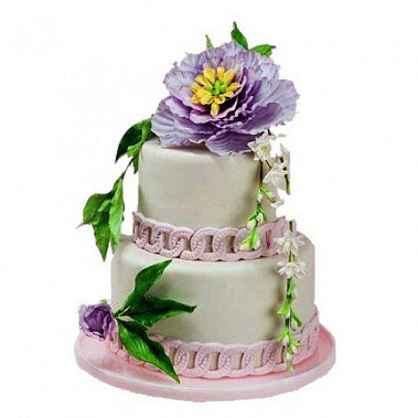 Торт Свадебный цветок купить - кемерово.сладкоежкин.рф