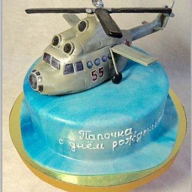 Торт военный вертолёт купить - кемерово.сладкоежкин.рф