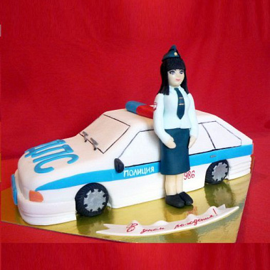 Торт красивый полицейский купить - кемерово.сладкоежкин.рф
